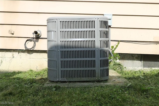 417 Logan Ave, Mingo Junction, OH 43938 - exterior view of a central AC unit