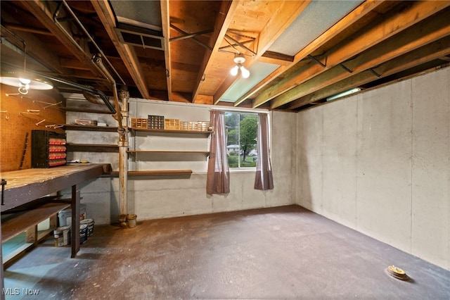 2100 Priscilla Ave NW, Massillon, OH 44647 - below grade area featuring a workshop area