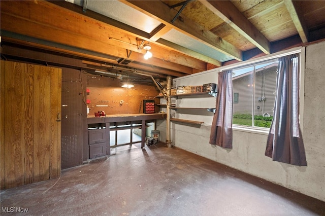2100 Priscilla Ave NW, Massillon, OH 44647 - below grade area featuring a workshop area
