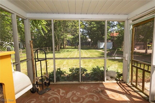 260 Morgan, Oberlin, OH 44074 - view of sunroom