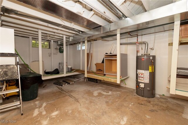 260 Morgan, Oberlin, OH 44074 - below grade area featuring gas water heater
