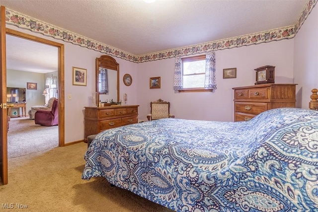 456 Hickory Ln, Salem, OH 44460 - bedroom featuring carpet flooring and a textured ceiling