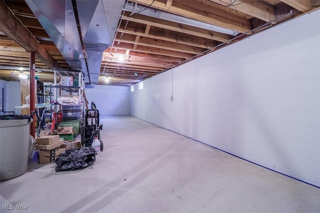 456 Hickory Ln, Salem, OH 44460 - view of unfinished basement