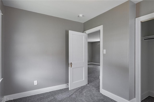 3606 Liberty St, Parkersburg, WV 26104 - unfurnished bedroom with carpet floors and baseboards