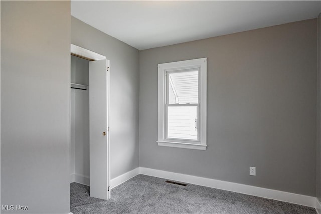 3606 Liberty St, Parkersburg, WV 26104 - unfurnished bedroom with carpet floors and a closet