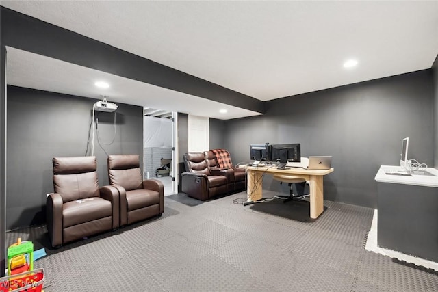 3523 Magnolia Dr, Lorain, OH 44053 - office space with carpet and recessed lighting