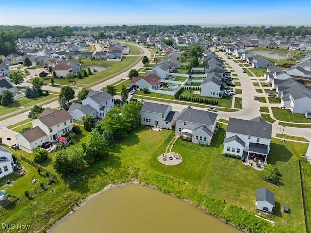 3523 Magnolia Dr, Lorain, OH 44053 - aerial perspective of suburban area with a large body of water