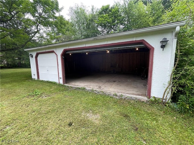 1781 Pleasant Valley Rd, Girard, OH 44420 - view of detached garage