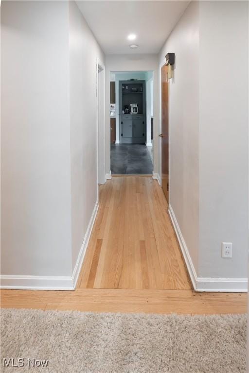 320 Brookfield Ave, Boardman, OH 44512 - hallway with wood finished floors and baseboards