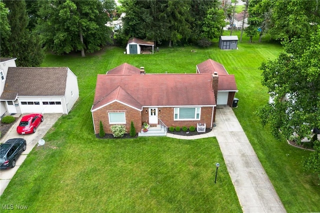 320 Brookfield Ave, Boardman, OH 44512 - view from above of property