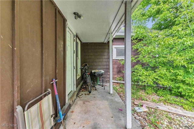 81 S Pleasant St, Oberlin, OH 44074 - view of patio featuring a grill
