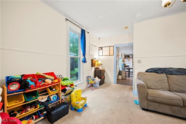83 S Pleasant St, Oberlin, OH 44074 - game room featuring carpet flooring