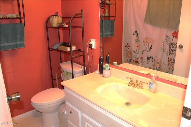 2869 Wexford Blvd, Stow, OH 44224 - bathroom featuring vanity and a shower with curtain
