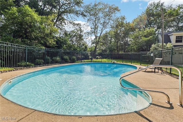 2820 W Park Blvd, Shaker Heights, OH 44120 - view of pool with view of scattered trees and a patio area