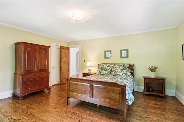 2820 W Park Blvd, Shaker Heights, OH 44120 - bedroom featuring wood finished floors and ornamental molding