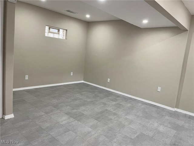 5482 Pleasant St, North Ridgeville, OH 44039 - below grade area featuring recessed lighting