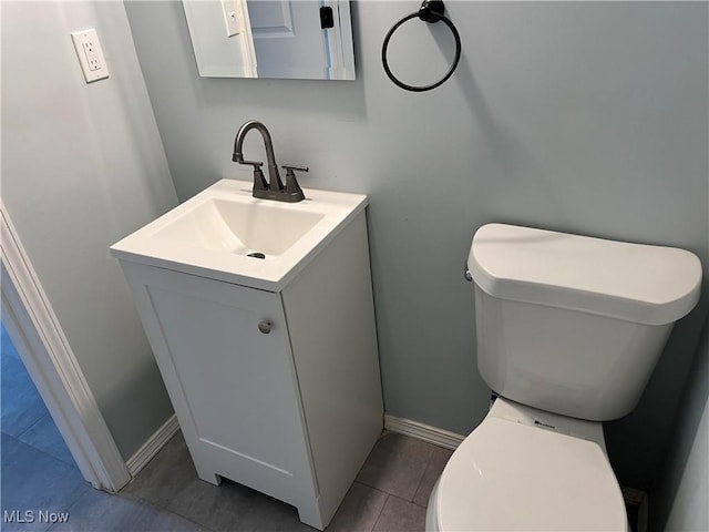 5482 Pleasant St, North Ridgeville, OH 44039 - bathroom featuring vanity and tile patterned flooring