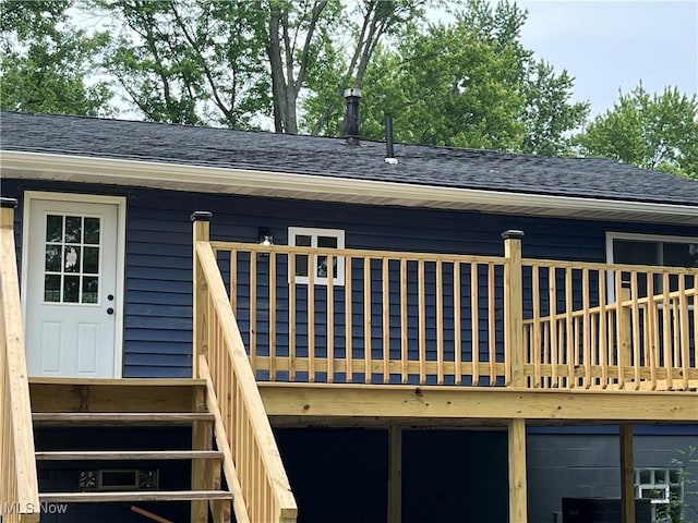 5482 Pleasant St, North Ridgeville, OH 44039 - view of wooden terrace