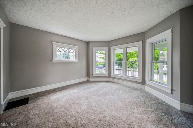 1115 W 43rd St, Ashtabula, OH 44004 - carpeted empty room featuring a textured ceiling and baseboards