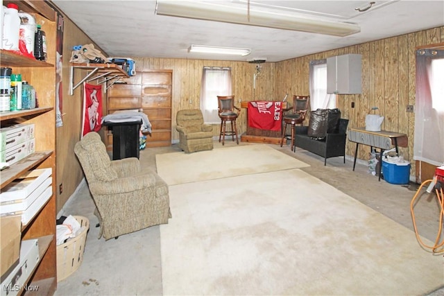 517 Linwood Ct, Port Clinton, OH 43452 - below grade area featuring wooden walls