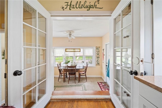 1499 Redwood Ave, Akron, OH 44301 - sunroom with french doors