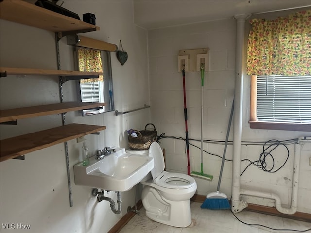 108 Janet Rd, Marietta, OH 45750 - bathroom featuring toilet and a sink