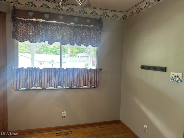108 Janet Rd, Marietta, OH 45750 - empty room featuring wood finished floors and baseboards