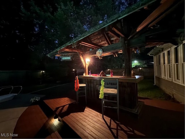 449 Westchester Dr SE, Warren, OH 44484 - view of wooden deck