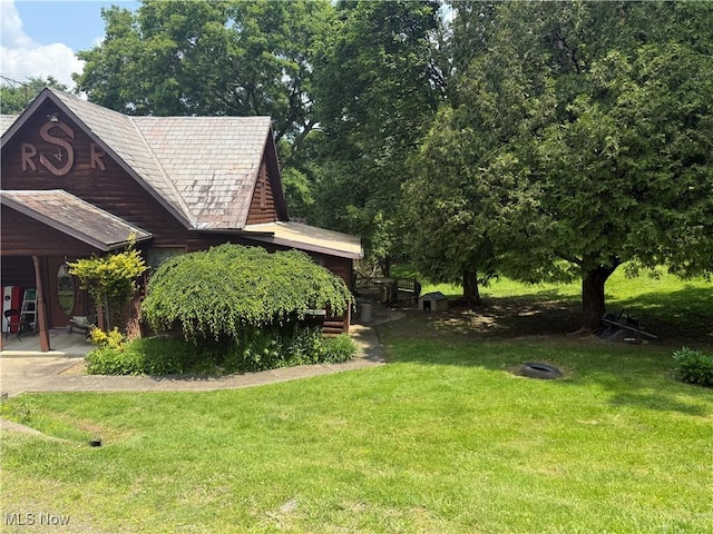 19693 Dudley Rd, Caldwell, OH 43724 - view of grassy yard