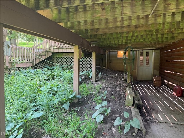 19693 Dudley Rd, Caldwell, OH 43724 - detailed view of stairs