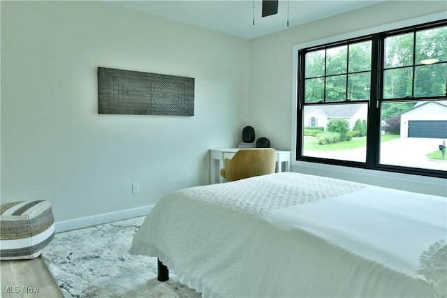 2320 Wilshire Dr, Cortland, OH 44410 - bedroom with baseboards and wood finished floors