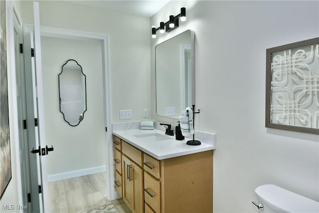 2320 Wilshire Dr, Cortland, OH 44410 - bathroom with vanity and toilet