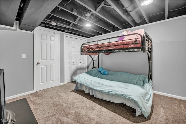 6118 Echodell Ave NW, North Canton, OH 44720 - bedroom featuring carpet floors and a closet