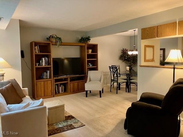 625 Canterbury Ln Unit 27A, Medina, OH 44256 - living area with light colored carpet