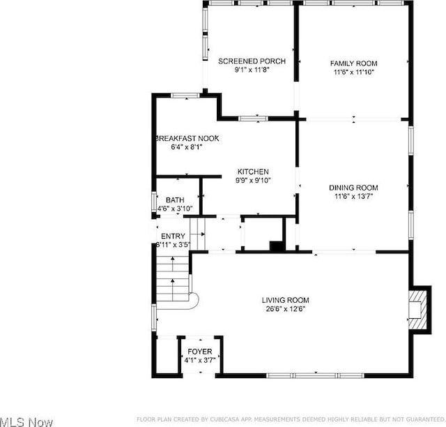 3886 Faversham Rd, University Heights, OH 44118 - view of floor plan / room layout