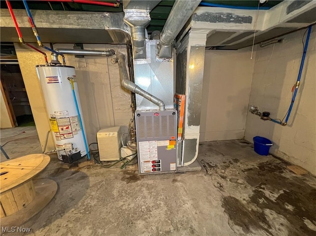 1874 Idaho Ave, East Liverpool, OH 43920 - utilities featuring water heater and heating unit