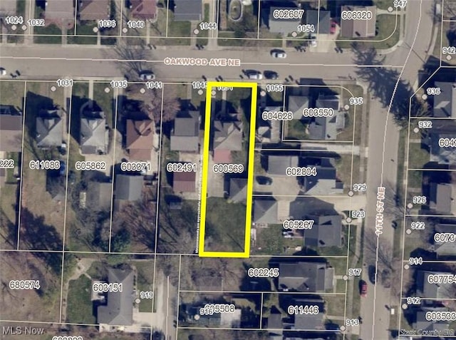 1051 Oakwood Ave NE, Massillon, OH 44646 - aerial overview of property's location