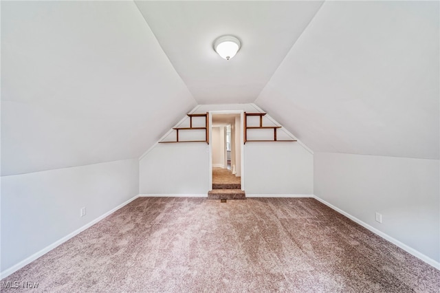 6136 Lake Rd W, Ashtabula, OH 44004 - bonus room with carpet floors and vaulted ceiling