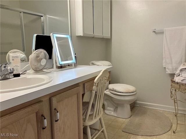 203 Willow Brook Dr NE, Warren, OH 44483 - full bath with vanity and an enclosed shower