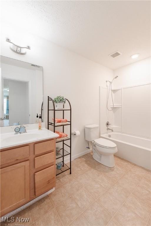 3478 Shadow Ledge Dr, Twinsburg, OH 44087 - bathroom with vanity, bathtub / shower combination, and tile patterned flooring