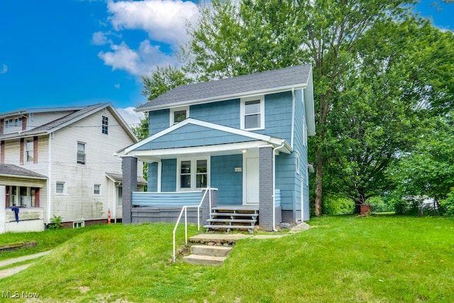1617 Royal Ave NE, Canton, OH 44705 - traditional style home featuring covered porch and a front yard