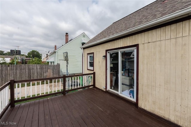 13112 Shady Oak Blvd, Garfield Heights, OH 44125 - view of wooden deck