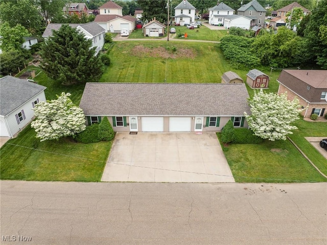 412 SW Weber Ave, Strasburg, OH 44680 - aerial perspective of suburban area