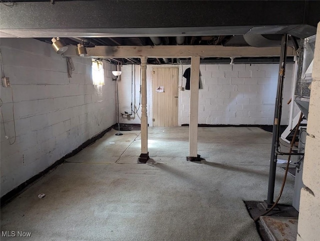 143 2nd St SE, Strasburg, OH 44680 - view of unfinished basement