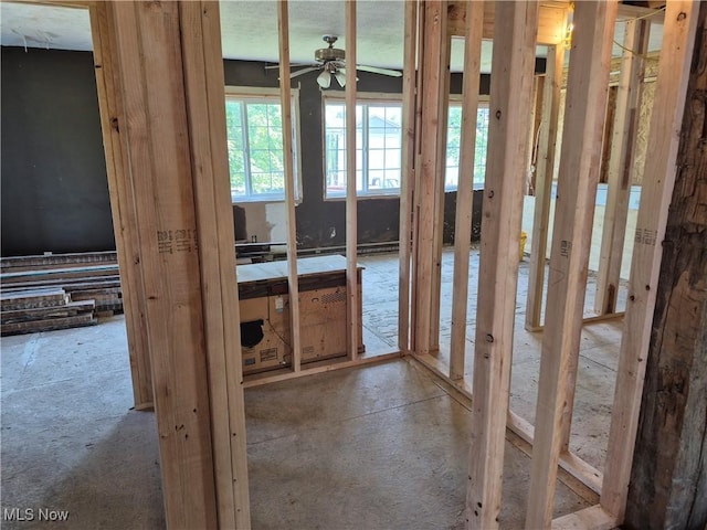 7810 Avon Lake Rd, Lodi, OH 44254 - miscellaneous room with a ceiling fan