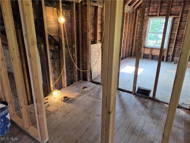 7810 Avon Lake Rd, Lodi, OH 44254 - miscellaneous room with wood-type flooring