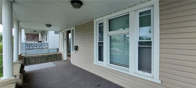 215 N 10th St, Cambridge, OH 43725 - view of porch