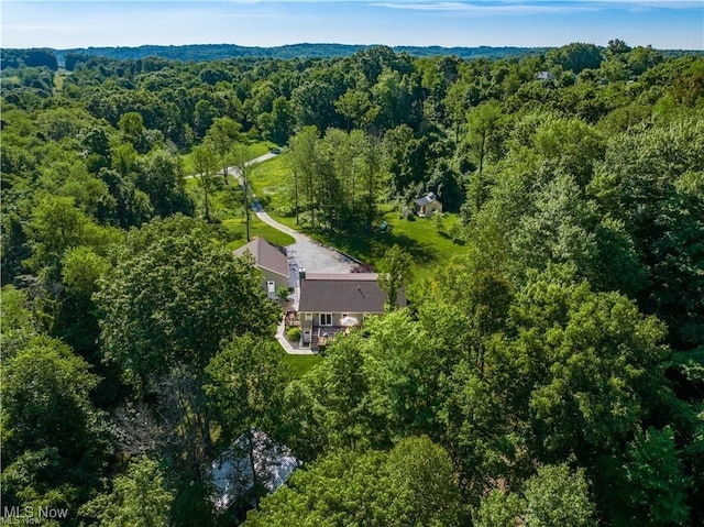62063 Savage Rd, Cambridge, OH 43725 - aerial view of property's location featuring a heavily wooded area