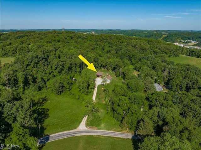 62063 Savage Rd, Cambridge, OH 43725 - view of property location with a forest