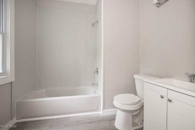 15517 Kipling Ave, Cleveland, OH 44110 - bathroom with wood finished floors,  shower combination, and vanity